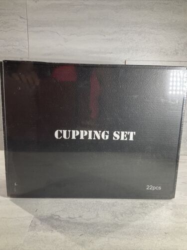 Cupping Set Professional 22 Pcs Chinese Acupoint Cupping Therapy Sets (6922731618487)